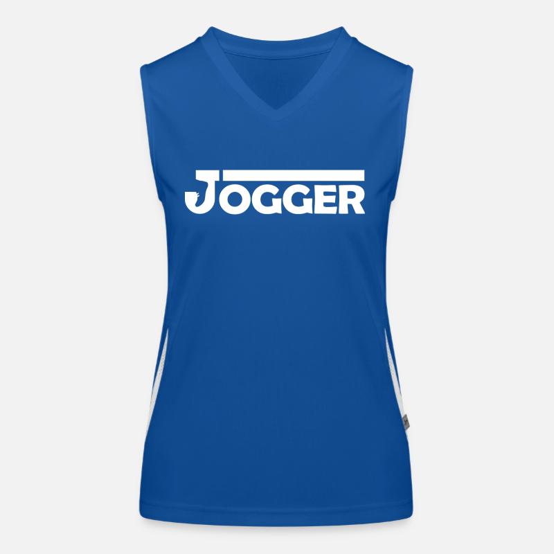 Jogger Funktionelles Kontrast-Tank Top für Frauen