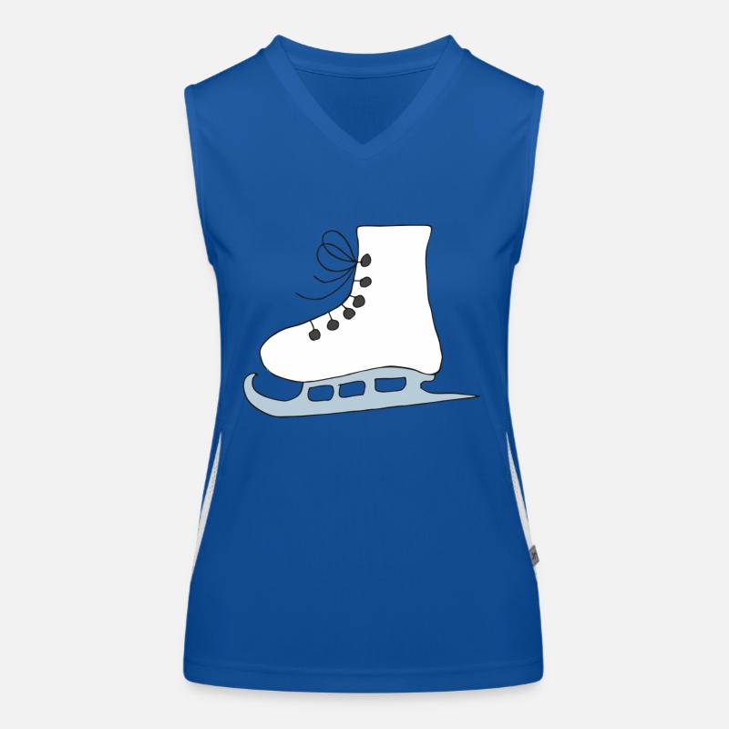 Patins Débardeur respirant contrasté Femme