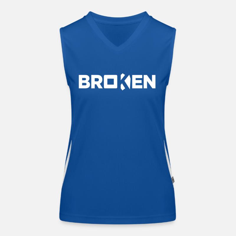 Cassé Débardeur respirant contrasté Femme