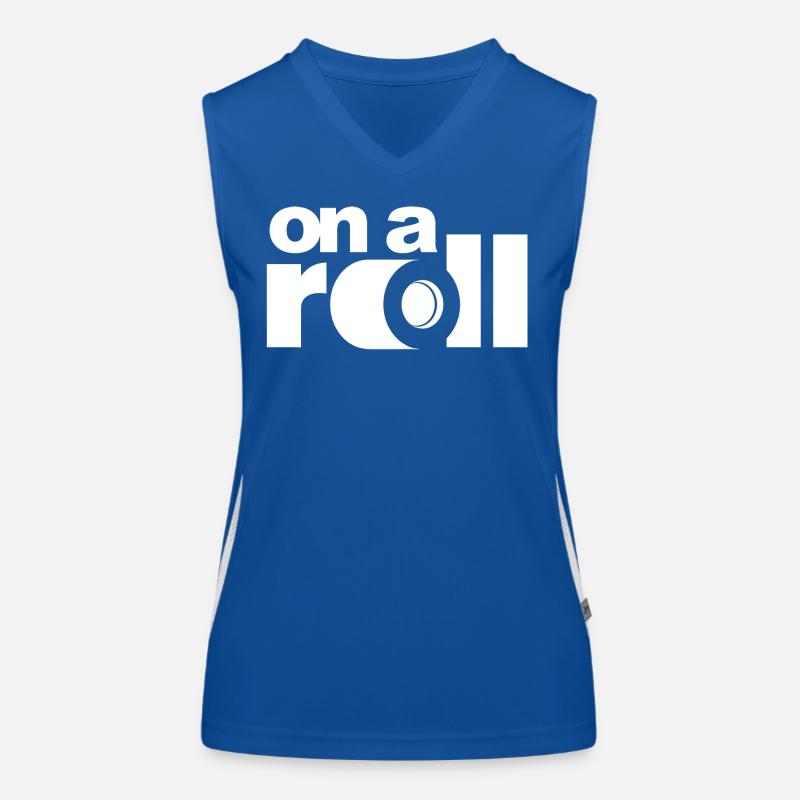 Sur une lancée Débardeur respirant contrasté Femme