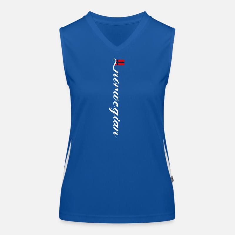 Norwegen Funktionelles Kontrast-Tank Top für Frauen