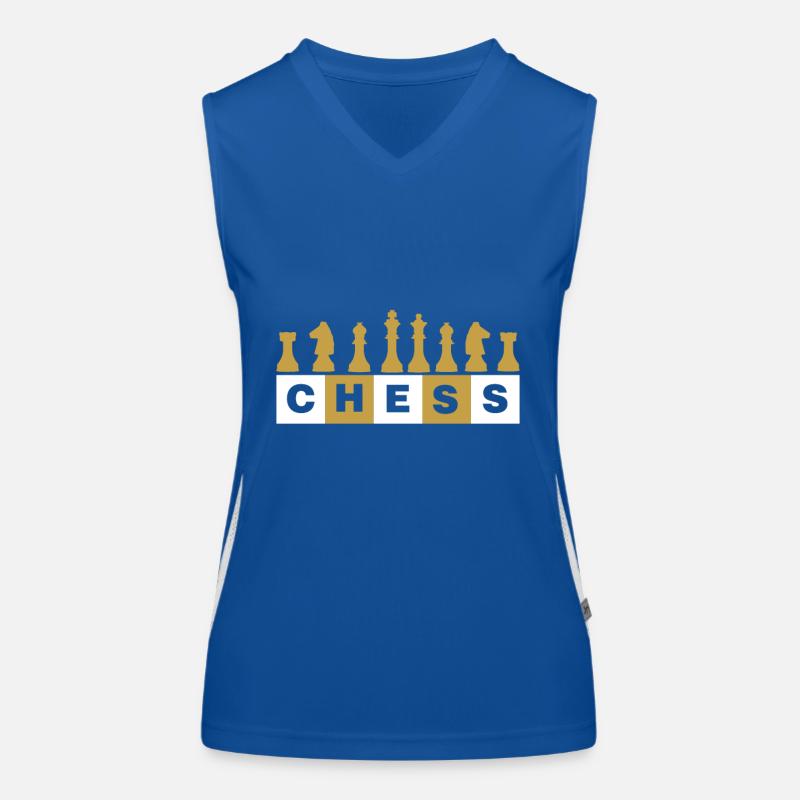 Chess - Échecs Débardeur respirant contrasté Femme