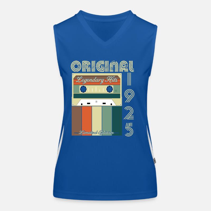 Legendäres Jubiläum von 1925 Funktionelles Kontrast-Tank Top für Frauen