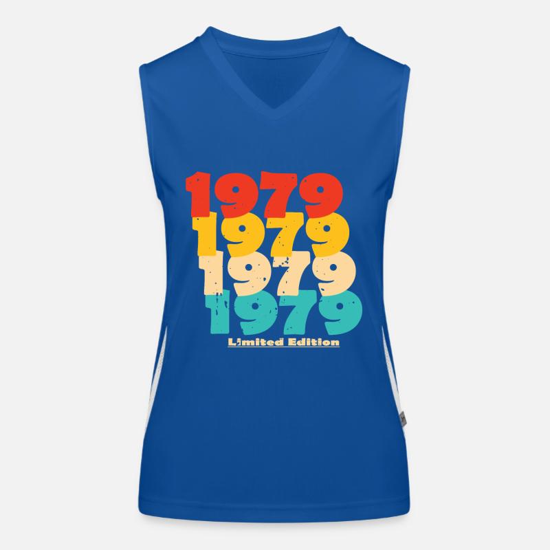 1979 : Edition Limitée - 45e anniversaire Débardeur respirant contrasté Femme