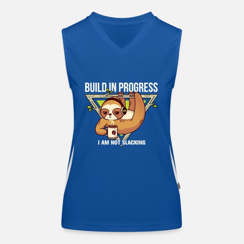 Aufbau in Arbeit Funktionelles Kontrast-Tank Top für Frauen