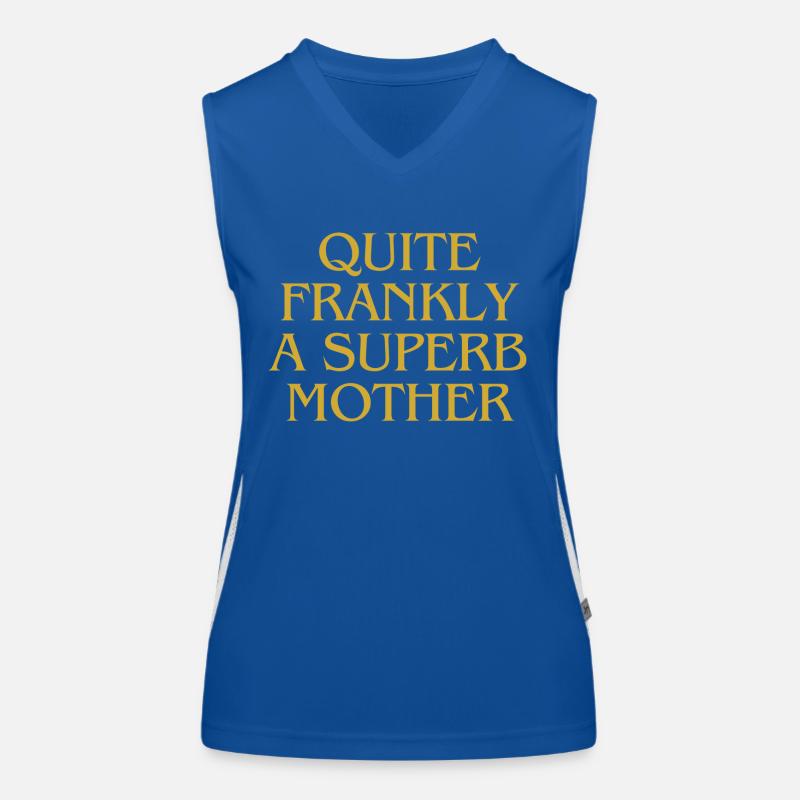 Franchement, une mère superbe Débardeur respirant contrasté Femme