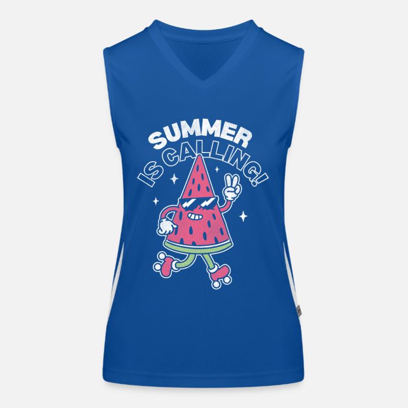 Der Sommer ruft Funktionelles Kontrast-Tank Top für Frauen