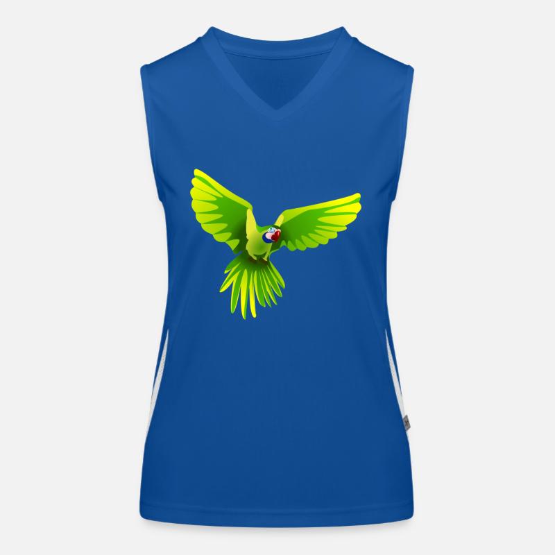 Ara vert vol - vert ara vol Débardeur respirant contrasté Femme