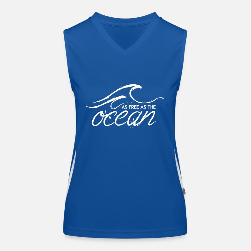 Meer Funktionelles Kontrast-Tank Top für Frauen