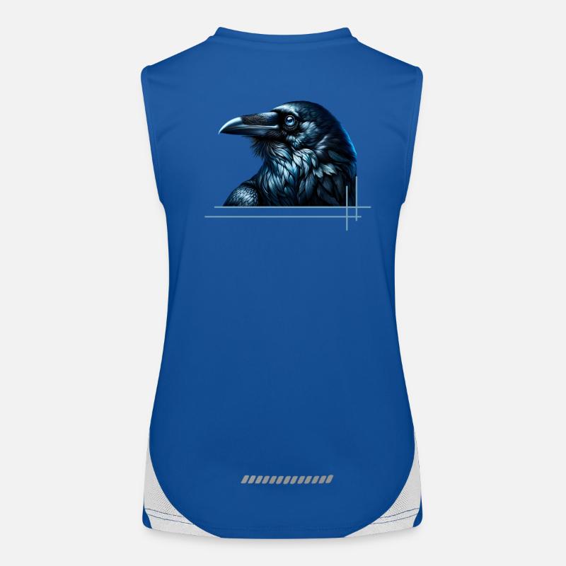 The Raven's Mystery Women's Functional Contrast Tank Top