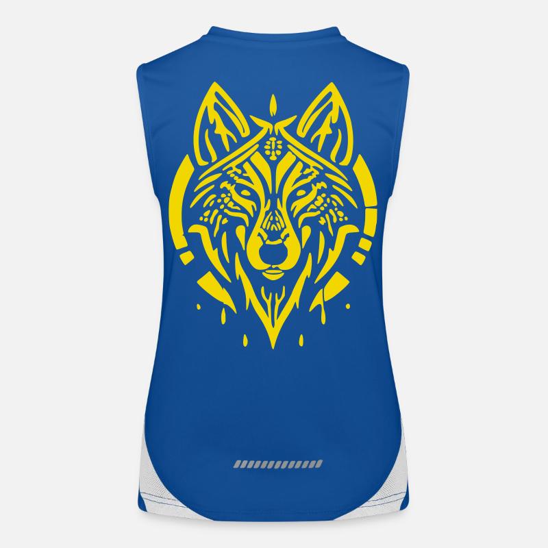 Wolf's Head Women's Functional Contrast Tank Top