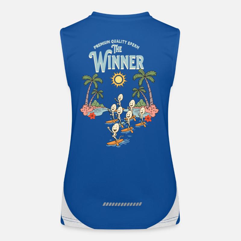 Gewinner Funktionelles Kontrast-Tank Top für Frauen