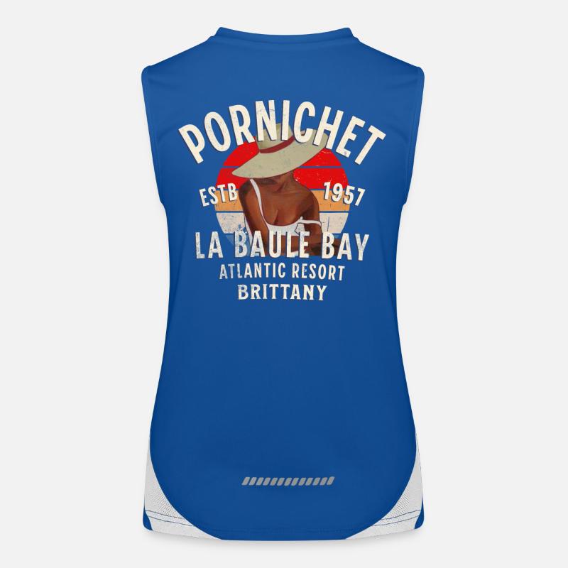 Glamorous Pornichet Women's Functional Contrast Tank Top