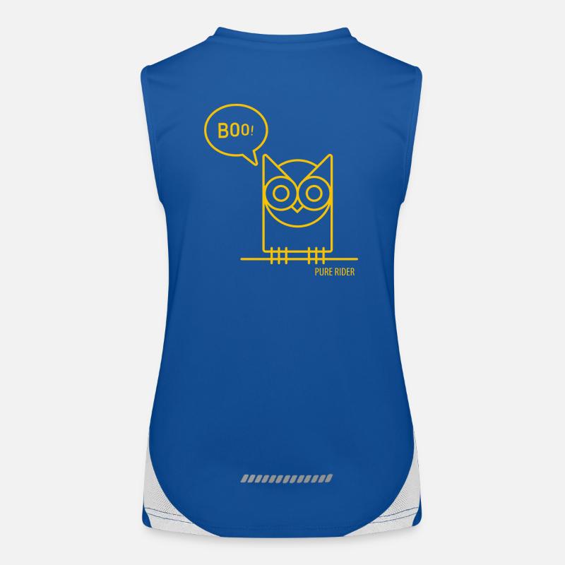 PureRider Eule G Funktionelles Kontrast-Tank Top für Frauen