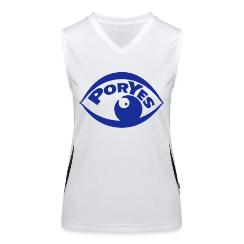 PorYes Award Logo - Funktionelles Kontrast-Tank Top für Frauen