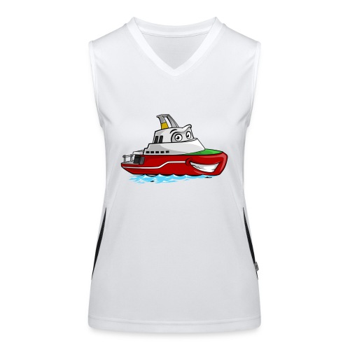 Boaty McBoatface - Women's Functional Contrast Tank Top
