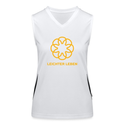 LL Logo - Funktionelles Kontrast-Tank Top für Frauen