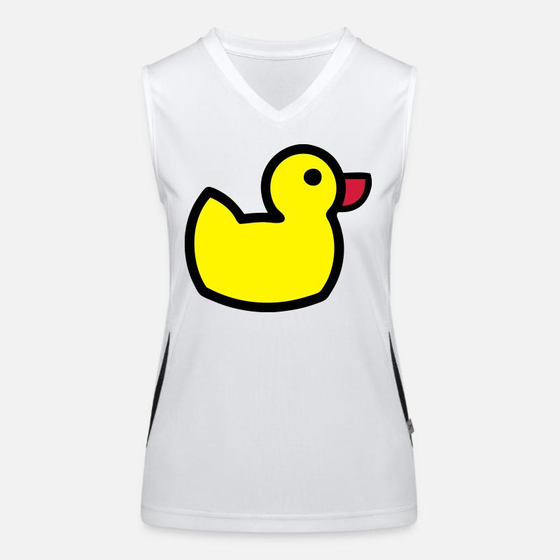 Entchen Funktionelles Kontrast-Tank Top für Frauen