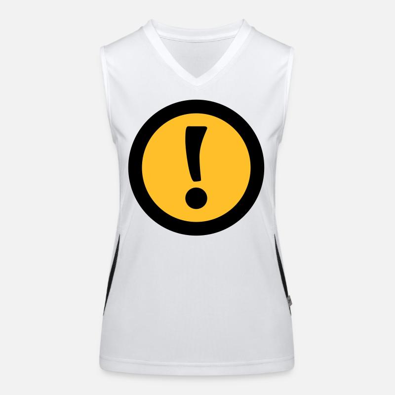 Achtung Funktionelles Kontrast-Tank Top für Frauen