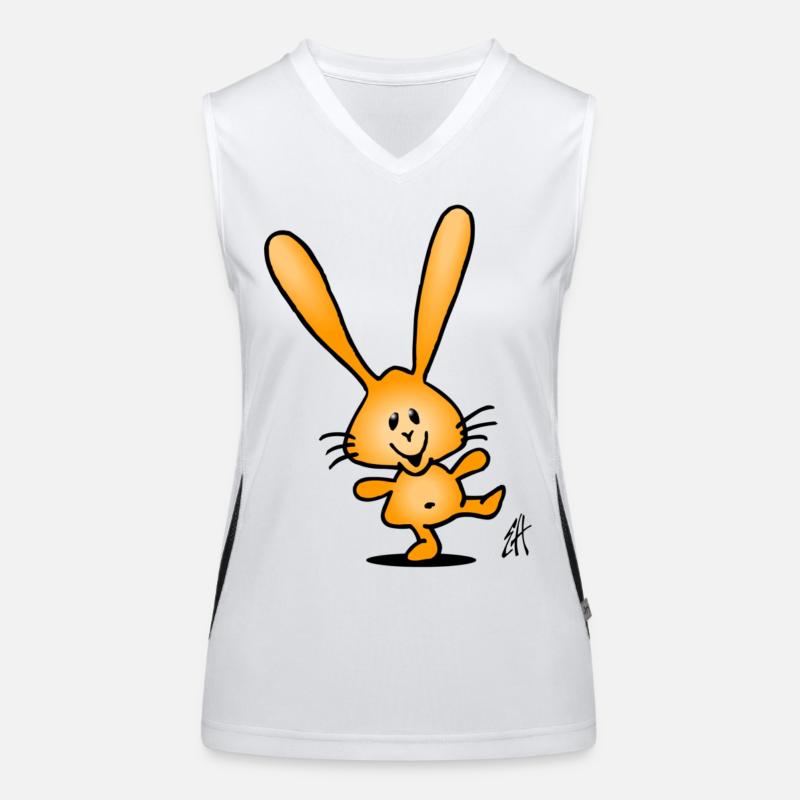 Lapin Débardeur respirant contrasté Femme