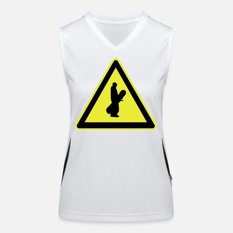 Plaque de snowboard Débardeur respirant contrasté Femme