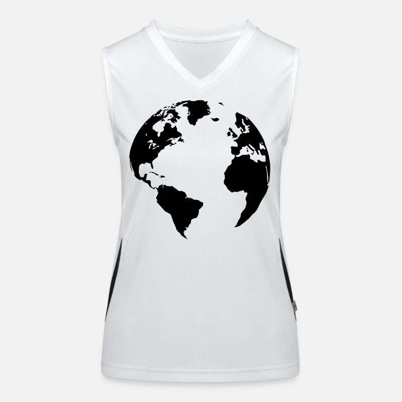 Mutter Erde Funktionelles Kontrast-Tank Top für Frauen