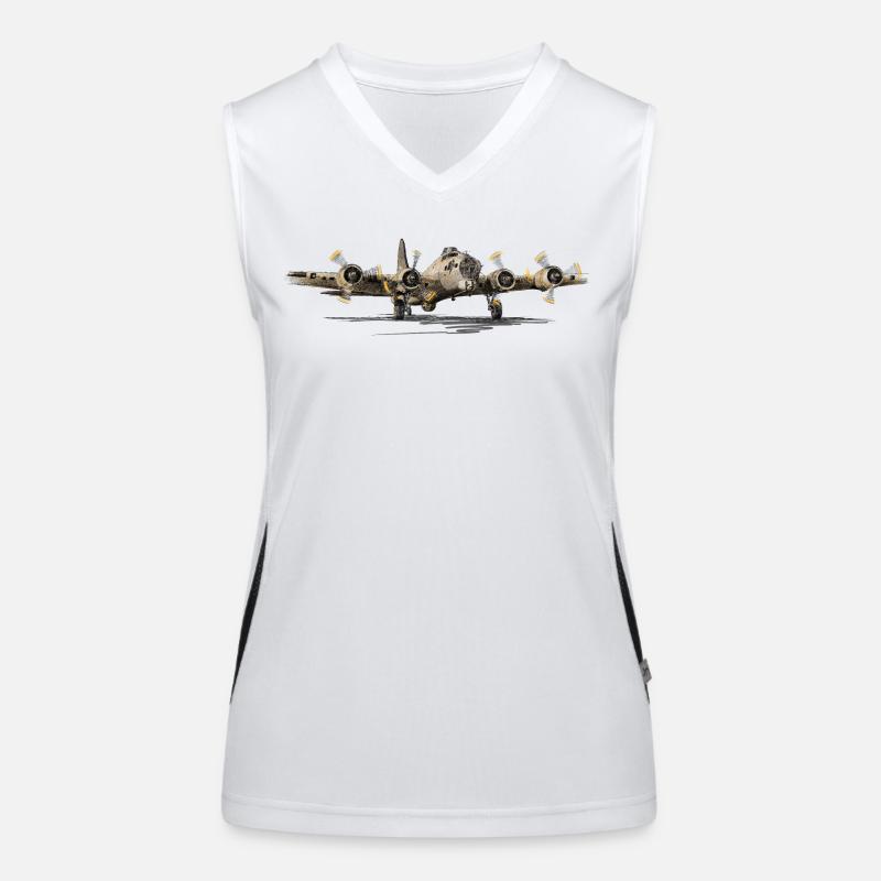 Bomber B-17 Women's Functional Contrast Tank Top