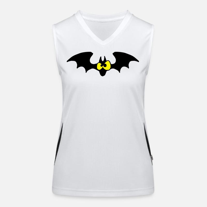 Fledermaus Funktionelles Kontrast-Tank Top für Frauen