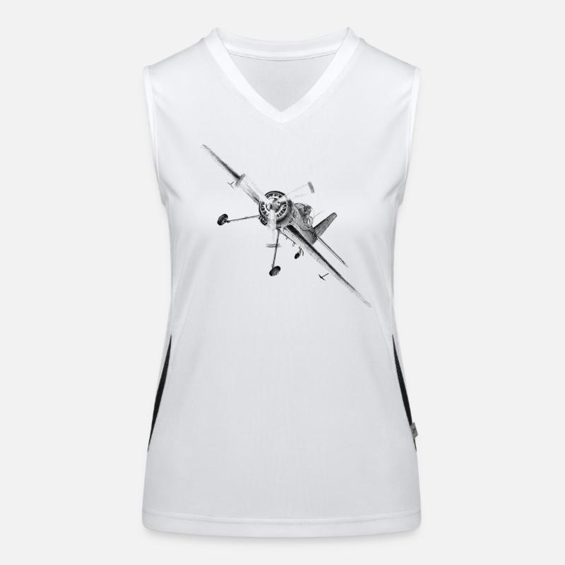 Aerobatic Funktionelles Kontrast-Tank Top für Frauen