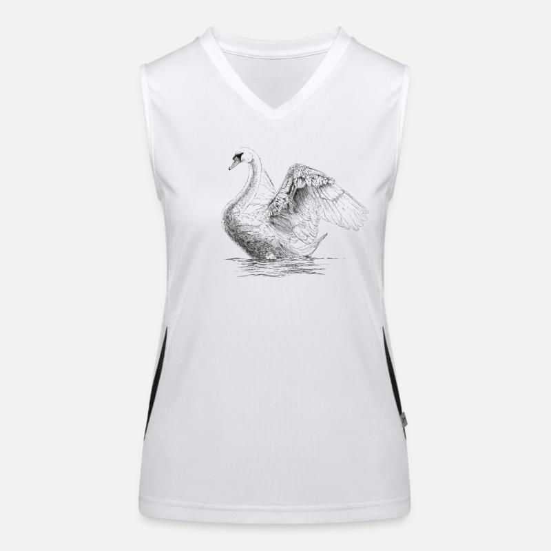 Swan Women's Functional Contrast Tank Top