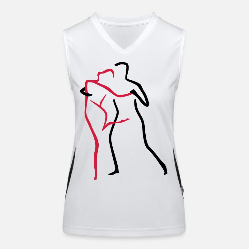 Tango-2 Funktionelles Kontrast-Tank Top für Frauen