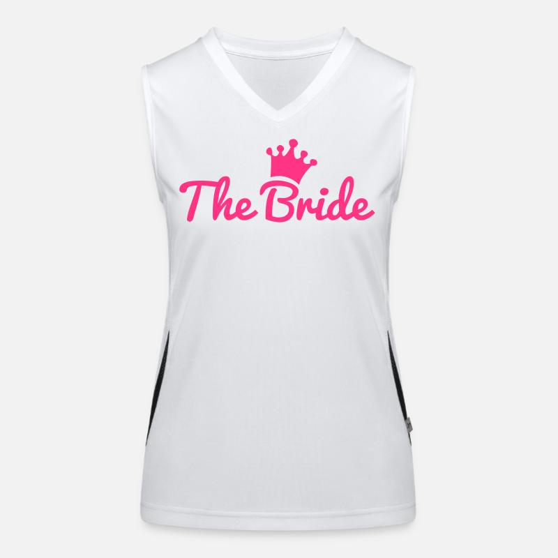 bride Women's Functional Contrast Tank Top