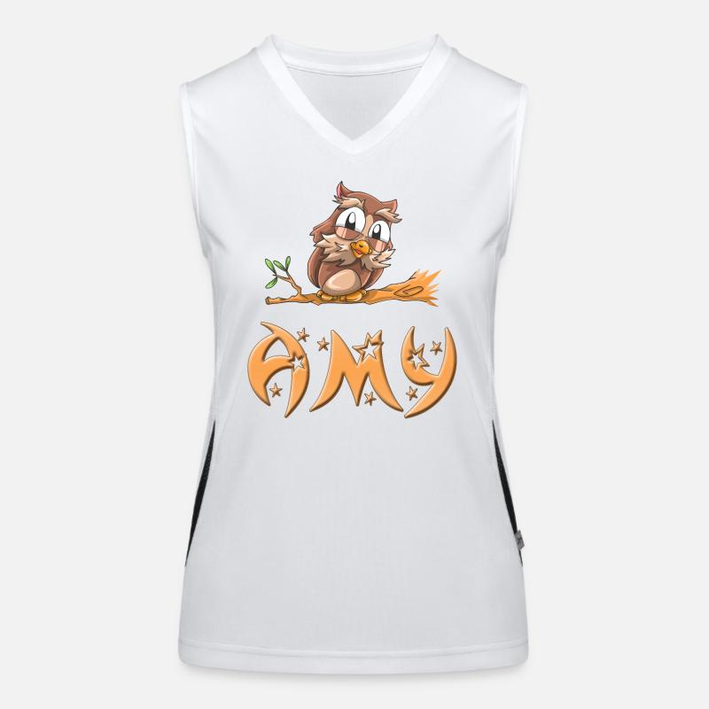 Owl Amy Women's Functional Contrast Tank Top