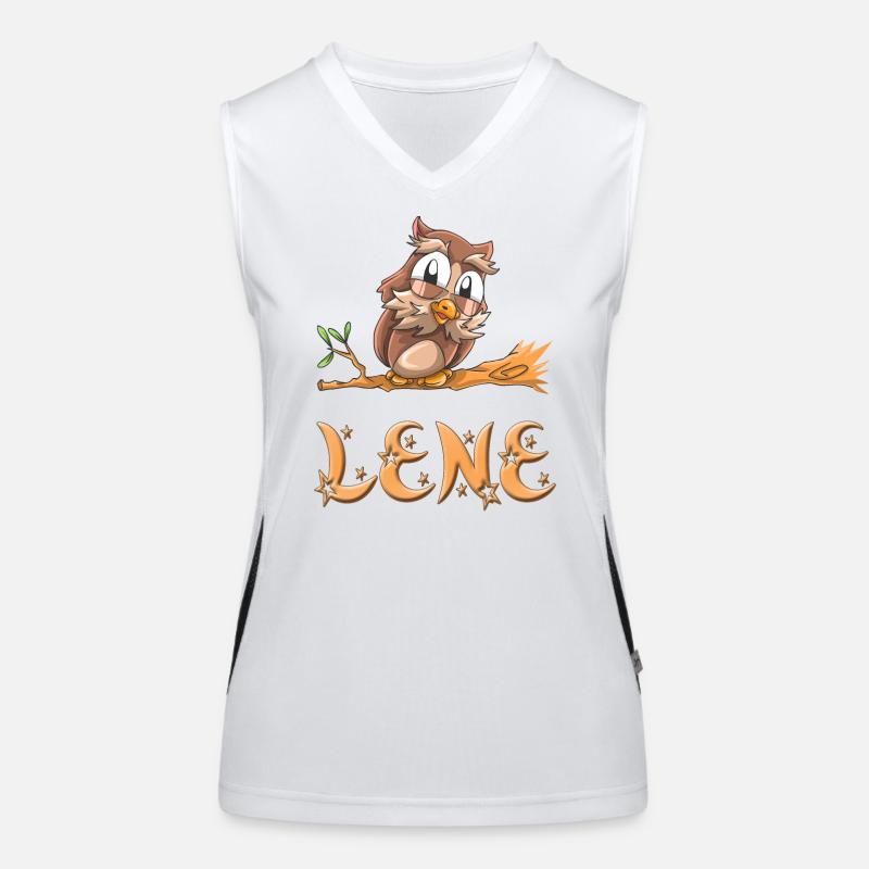 Eule Lene Funktionelles Kontrast-Tank Top für Frauen