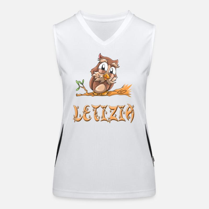 Eule Letizia Funktionelles Kontrast-Tank Top für Frauen