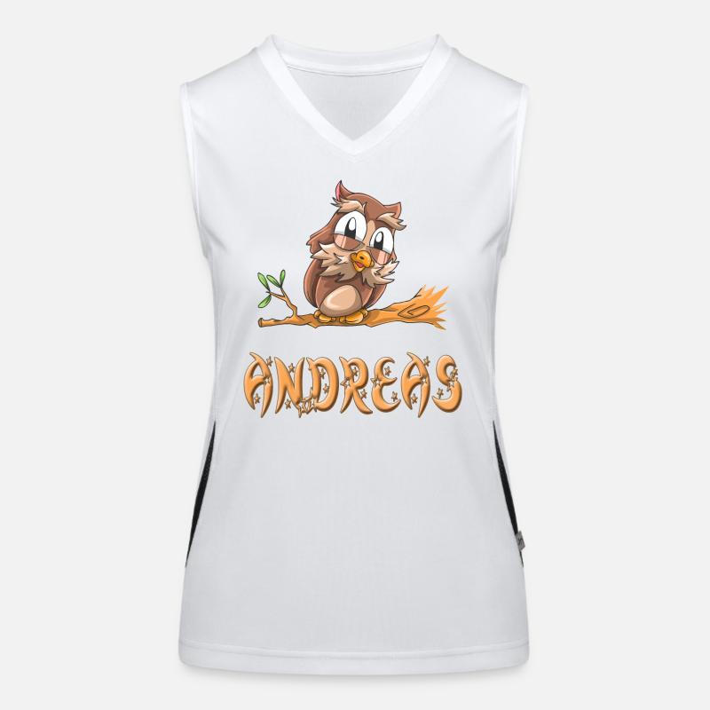 Owl Andreas Women's Functional Contrast Tank Top