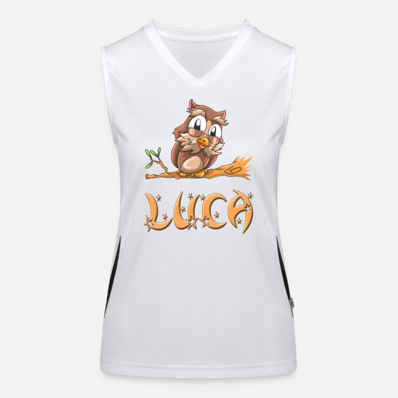Owl Luca Women's Functional Contrast Tank Top