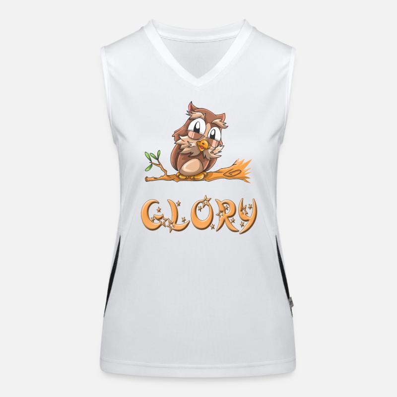 Owl Glory Débardeur respirant contrasté Femme