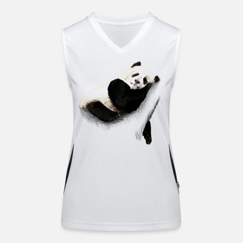 Panda Women's Functional Contrast Tank Top