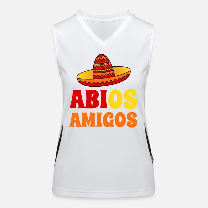 Abitur Abi - Abios Amigos Débardeur respirant contrasté Femme