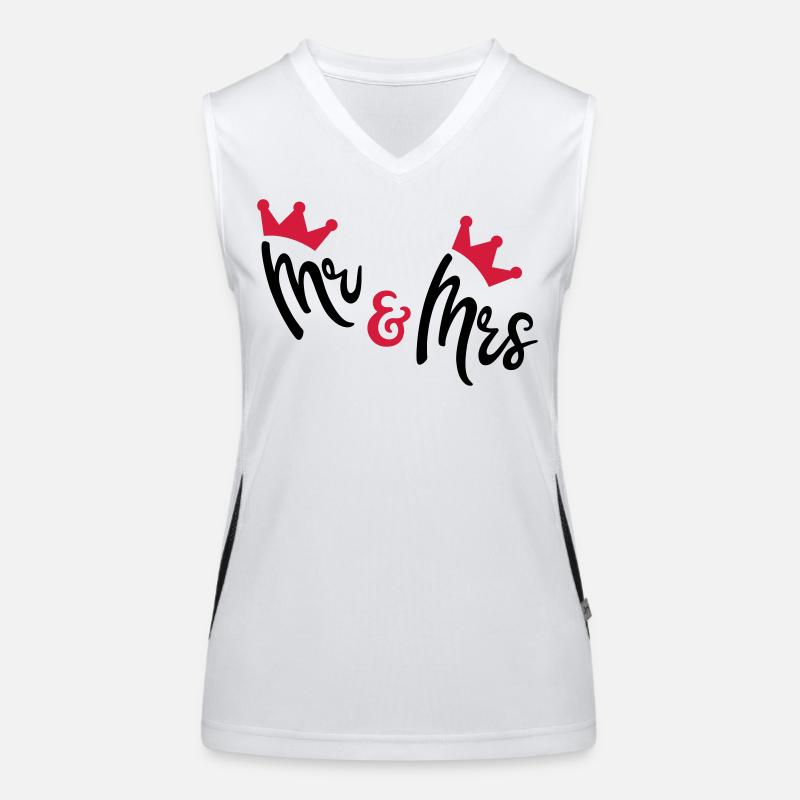 wedding Women's Functional Contrast Tank Top