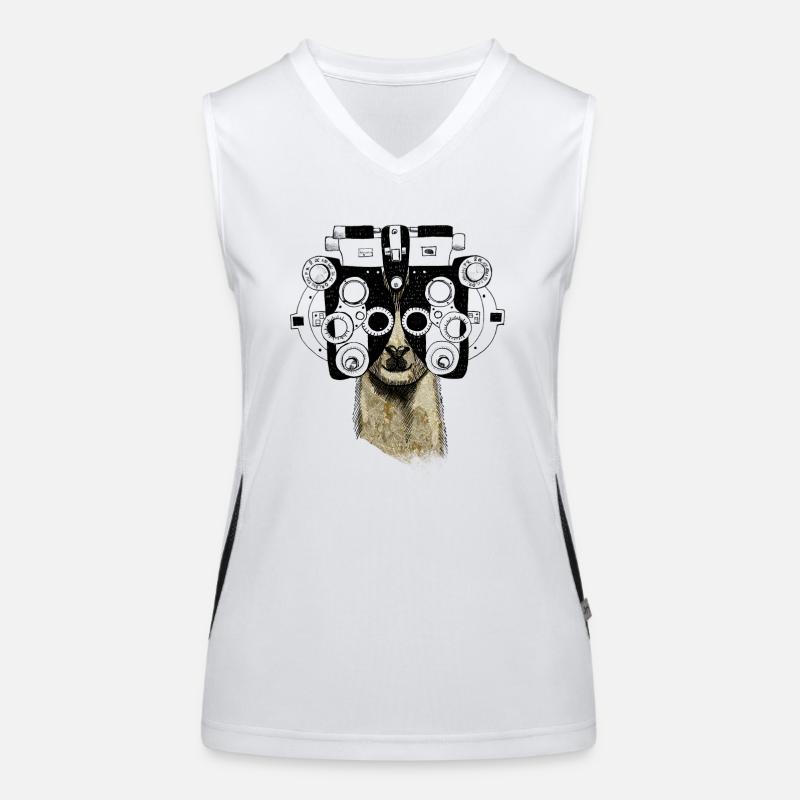Alpaca&Phoropter Women's Functional Contrast Tank Top