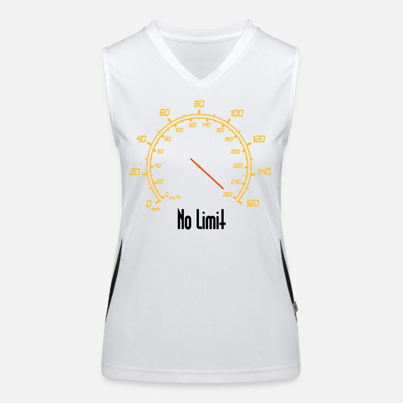 Speedometer, No Limit Women's Functional Contrast Tank Top
