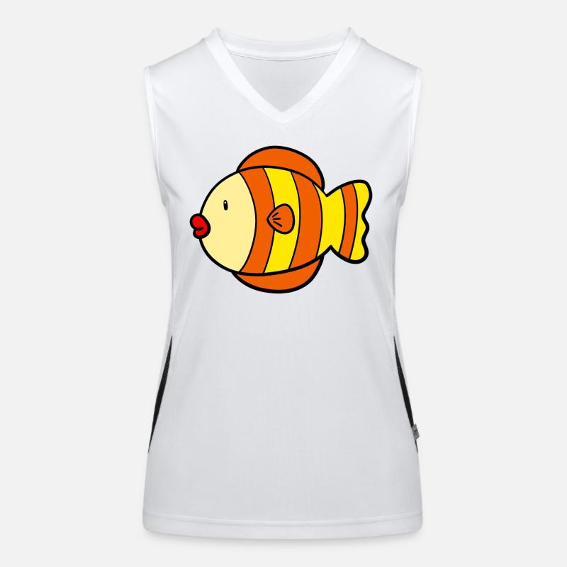 Sweet fish Women's Functional Contrast Tank Top