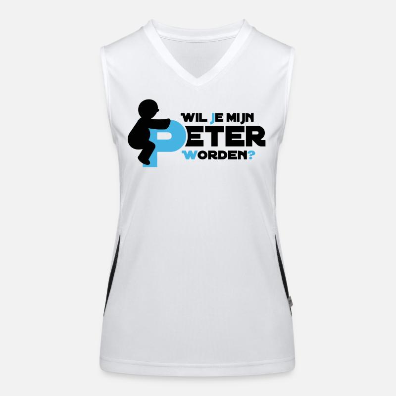 Peter white Women's Functional Contrast Tank Top