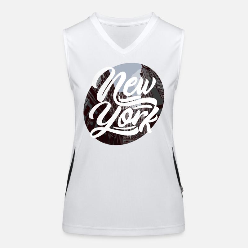 New York Women's Functional Contrast Tank Top