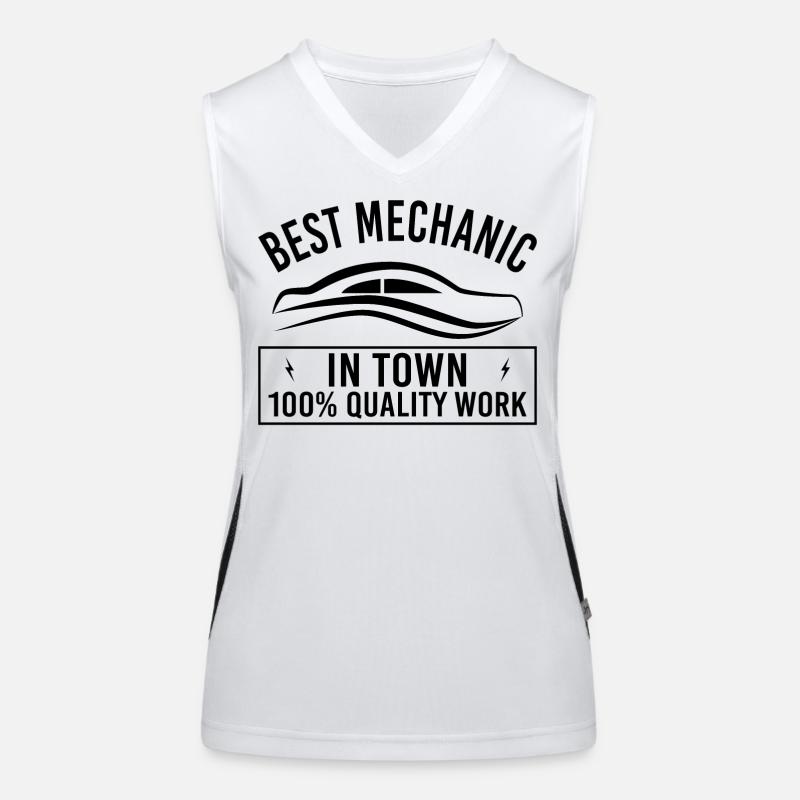 Occupation Engineer in Mechanical Engineering Women's Functional Contrast Tank Top