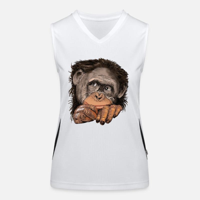 Monkey Débardeur respirant contrasté Femme