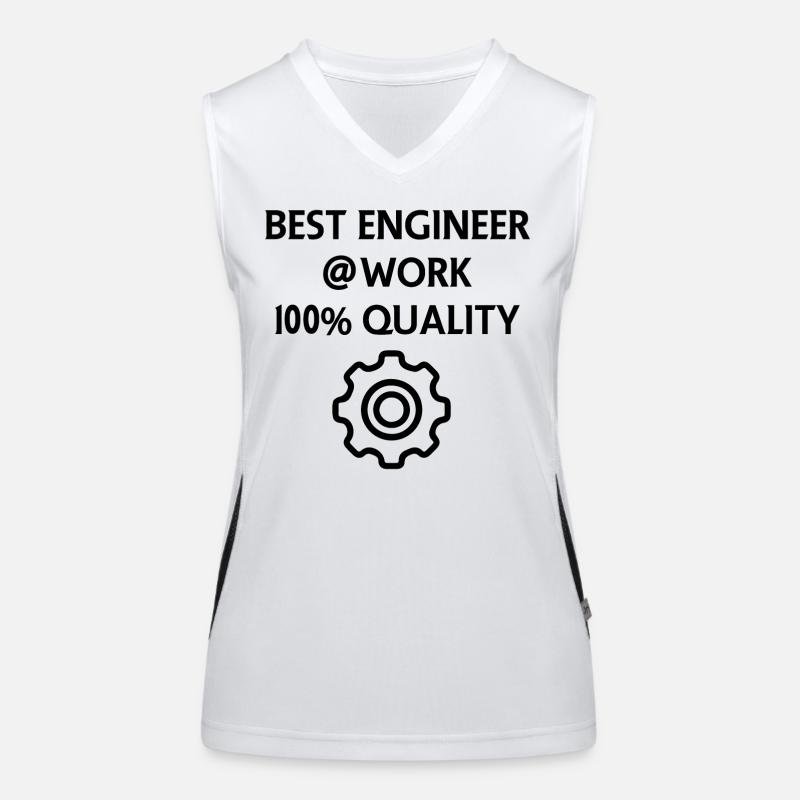 Technician and Engineer Women's Functional Contrast Tank Top