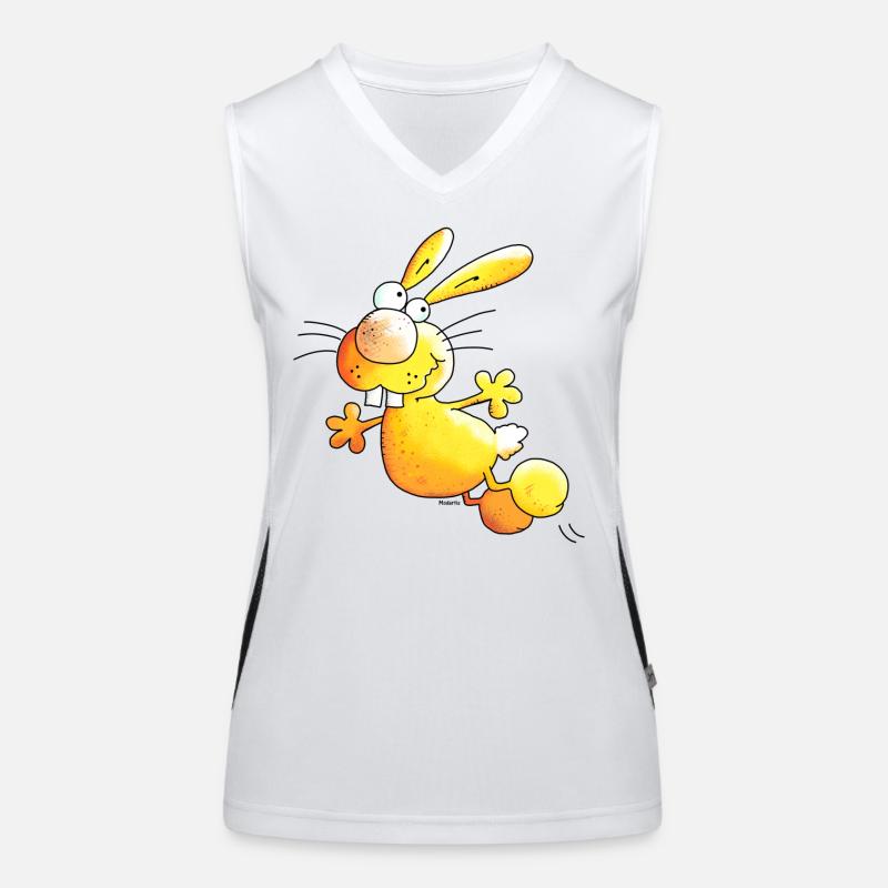 Crazy Rabbit - Lapin Débardeur respirant contrasté Femme